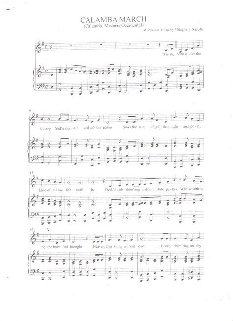 calamba hymn lyrics pdf|Calamba Hymn .